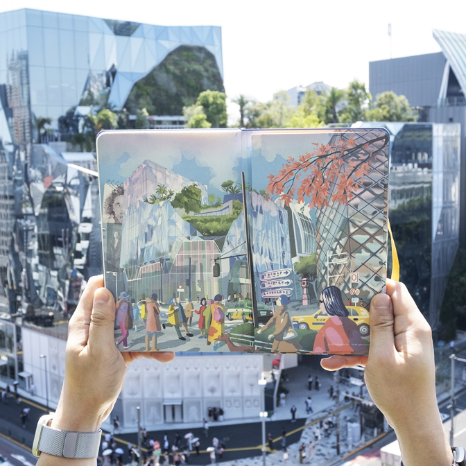 Notizbuch „I am the city“ Limitierte Ausgabe